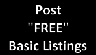 Post Free Content - Calendar Listings, Business Listings, Nonprofit Listings, News/Articles, Press Releases, Book Releases, etc.