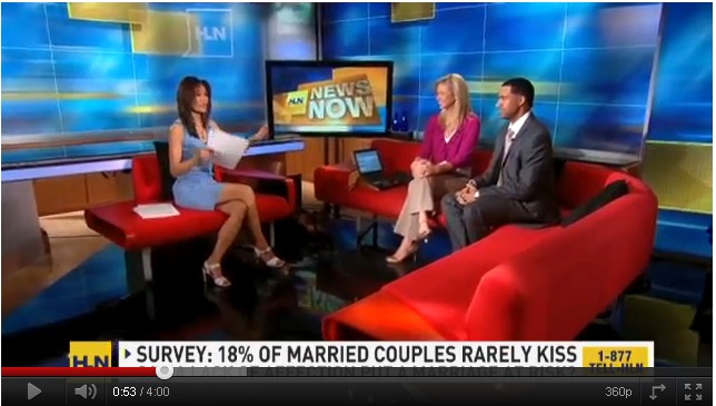 CNN Interview with Dr. Tartt - Is Kissing the Key to a Happy Marriage?