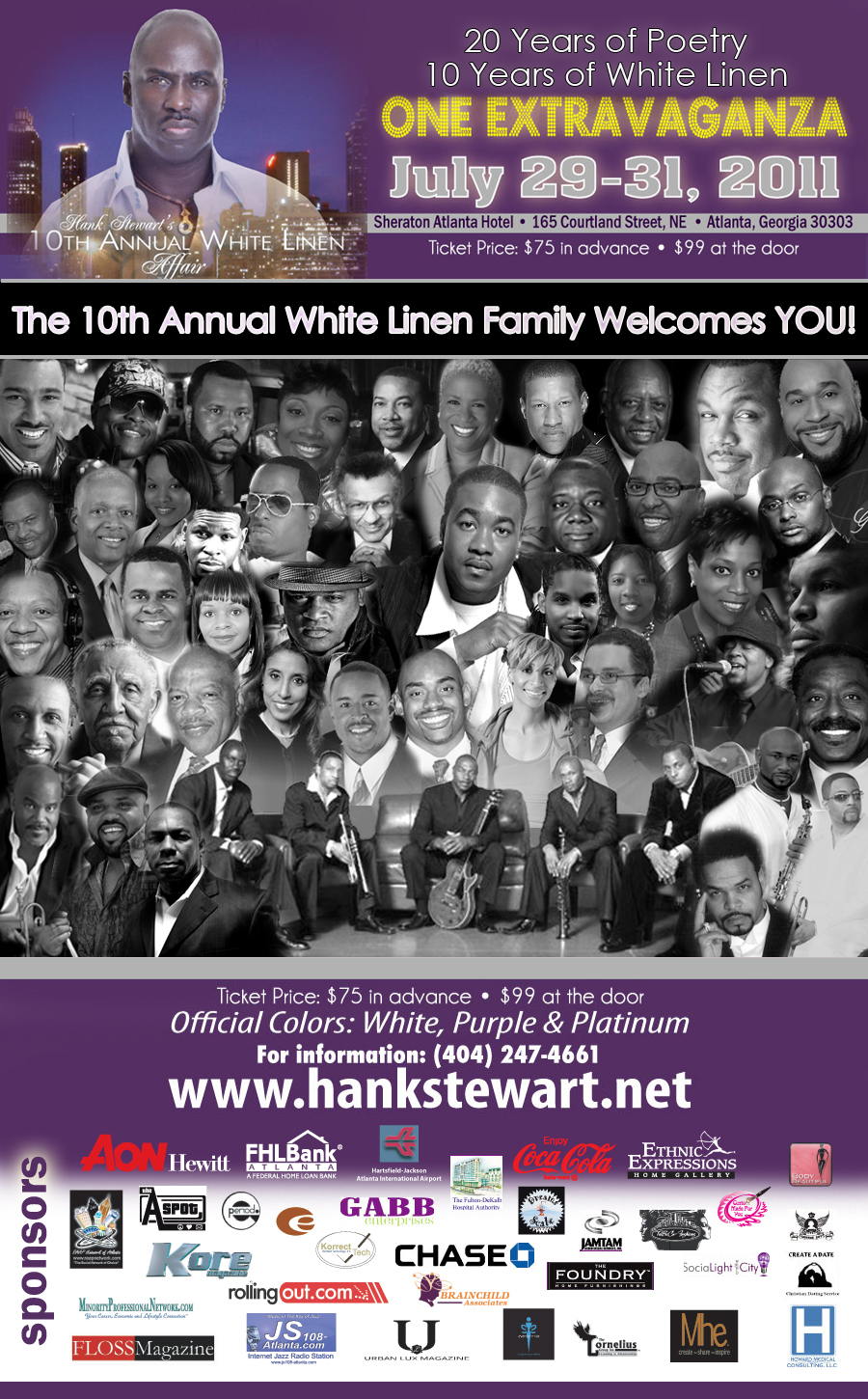 Hank Stewart's 10th Annual White Linen Affair (7/29/2011 - 7/31/2011)
