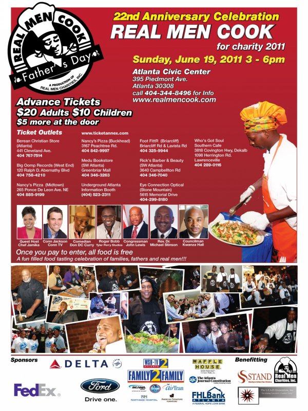22nd Annual Real Men Cook for Charity Event