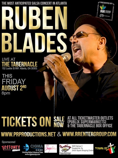 Ruben Blades at The Tabernacle| Atlanta, GA