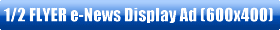 Click Here to Advertise Your 1/2 FLYER (600x400 pixels or similar) Graphical Display Ad in the next Metro HOUSTON e-Newsletter for only $75