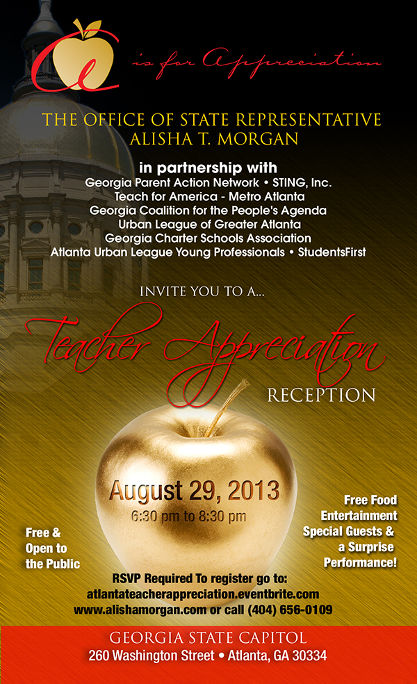 Back to School Teacher Appreciation Reception