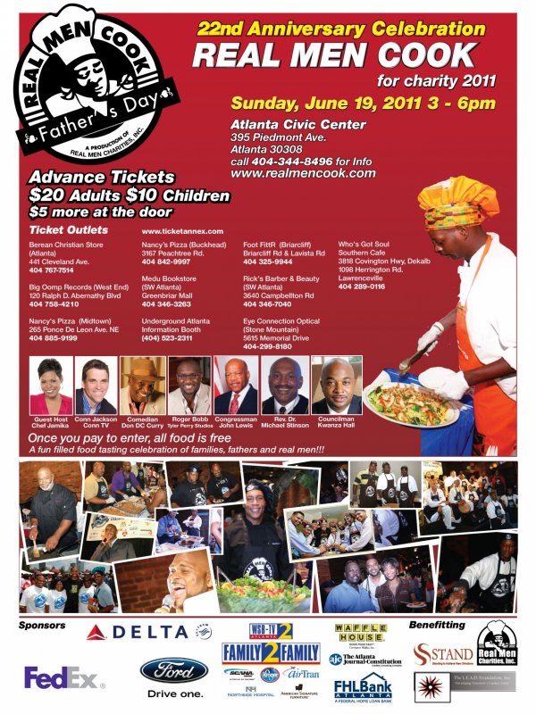 22nd Annual Real Men Cook for Charity Event